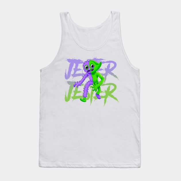 garten of ban ban jester Tank Top by Draw For Fun 